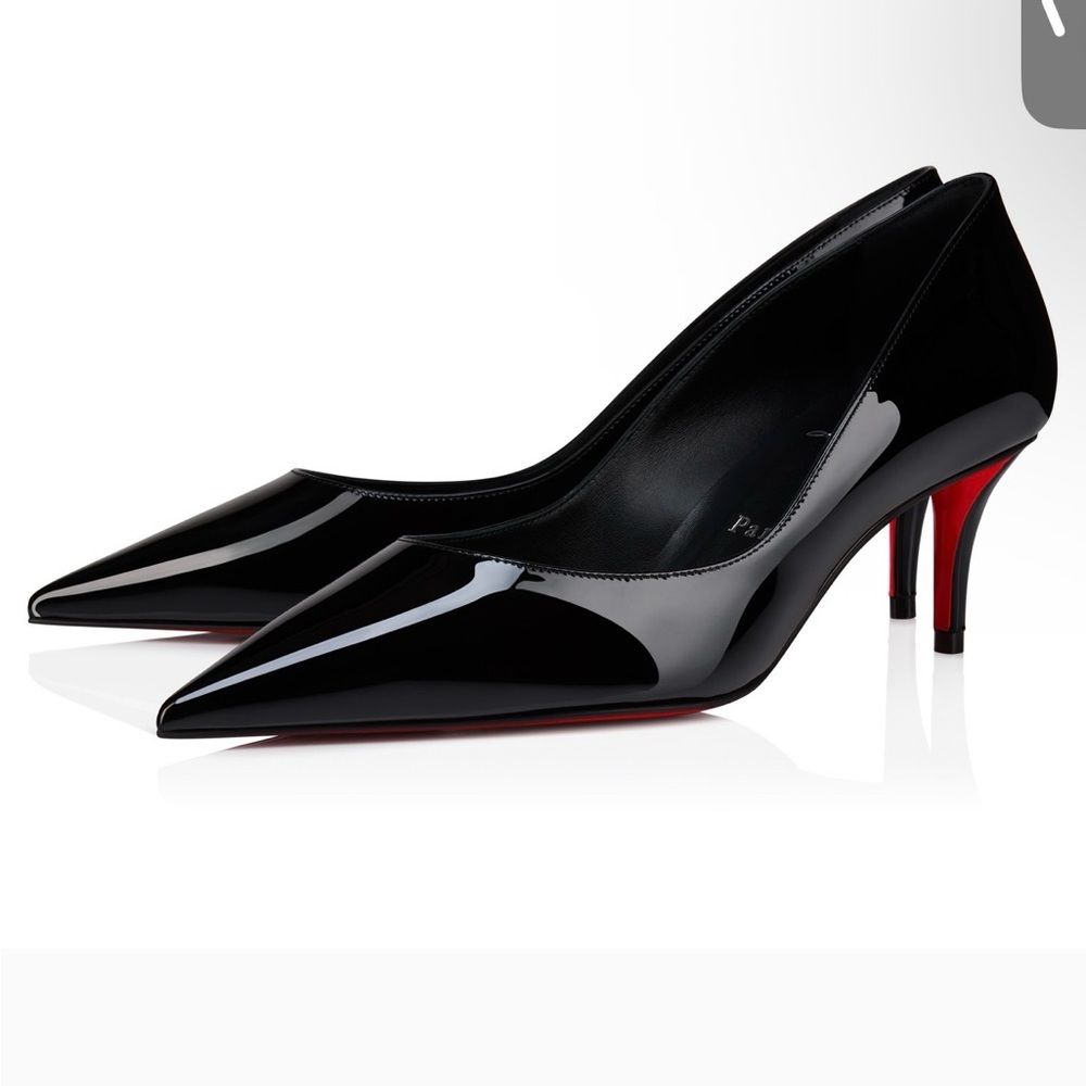 Christian Louboutin Miss Z 60 mm Black Patent Heels